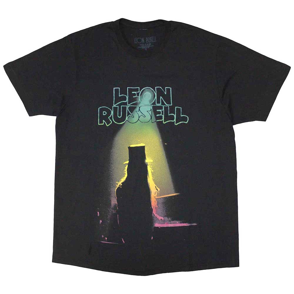 Leon Russel - Masquerade Heren Tshirt - Zwart